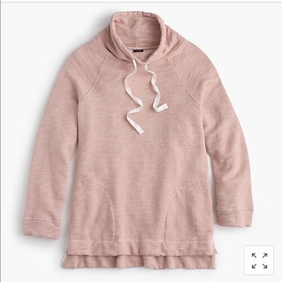 J. Crew Tops - J. Crew Turtleneck Tunic Sweatshirt
